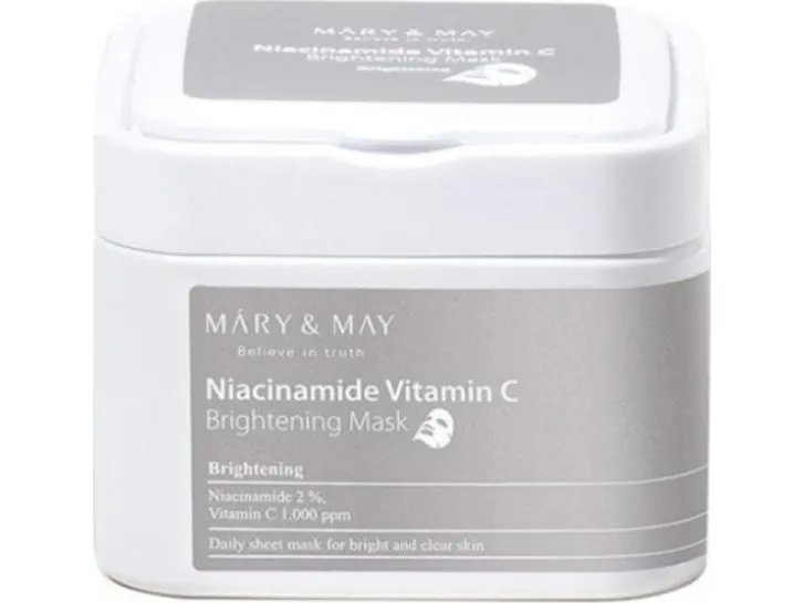 Mary&May Niacinamide Vitamin C Brightening Mask 30stk