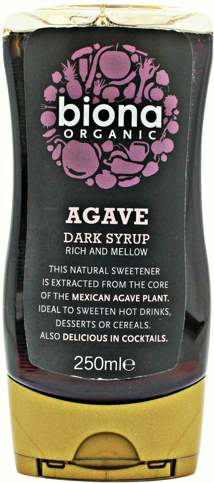 Xarope de Agave Escuro Orgânico Biona 250ml