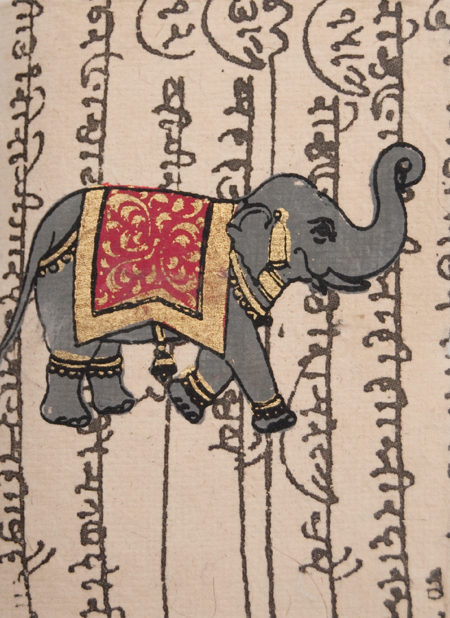 Kleines Notizbuch 'Sarkasa Hathi', B 5,5 cm, H 7 cm günstig bestellen