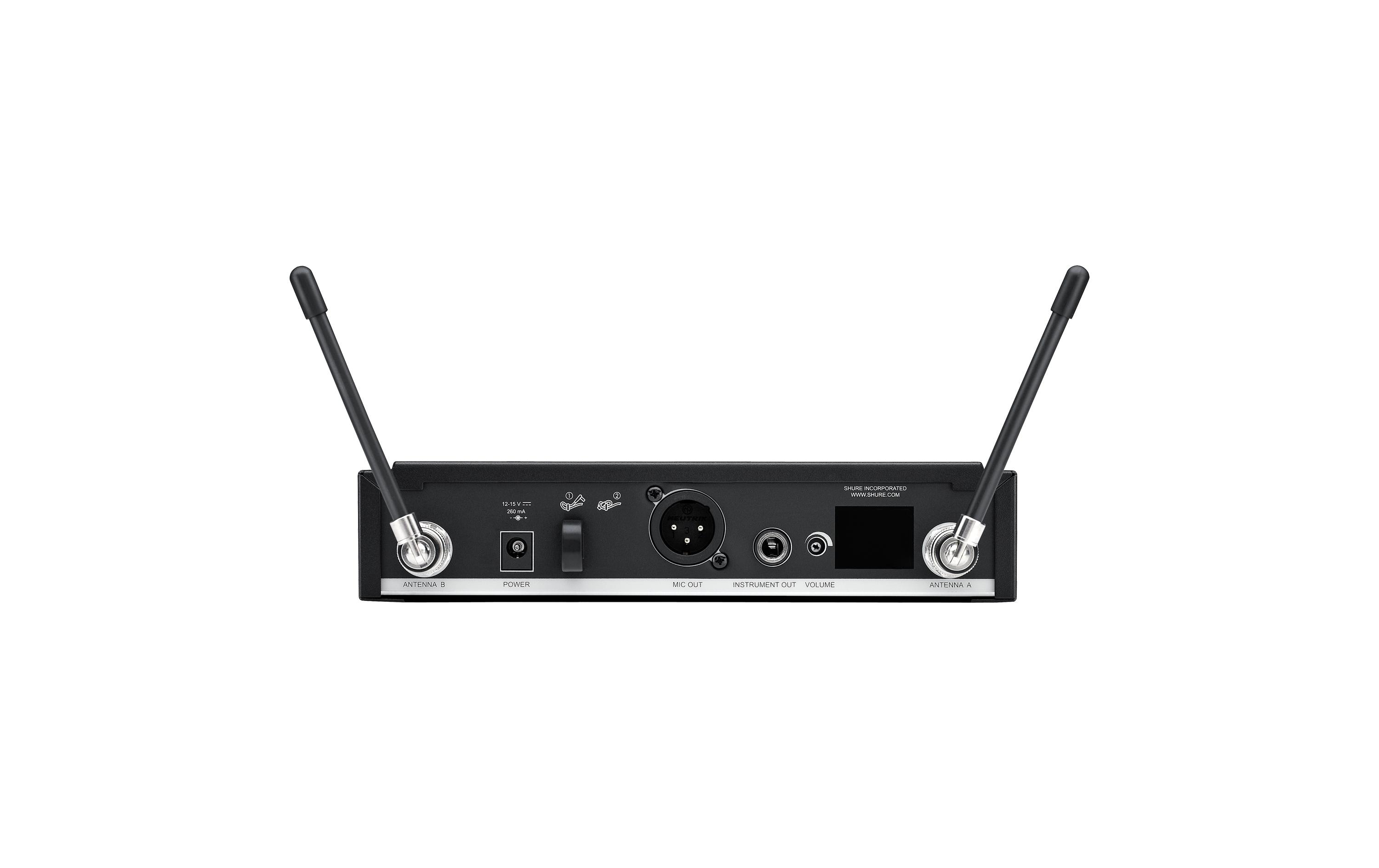 Drahtlossystem BLX24RE/SM58-M17<br>Funksystem mit SM58 Mikrofon und Rackempfänger