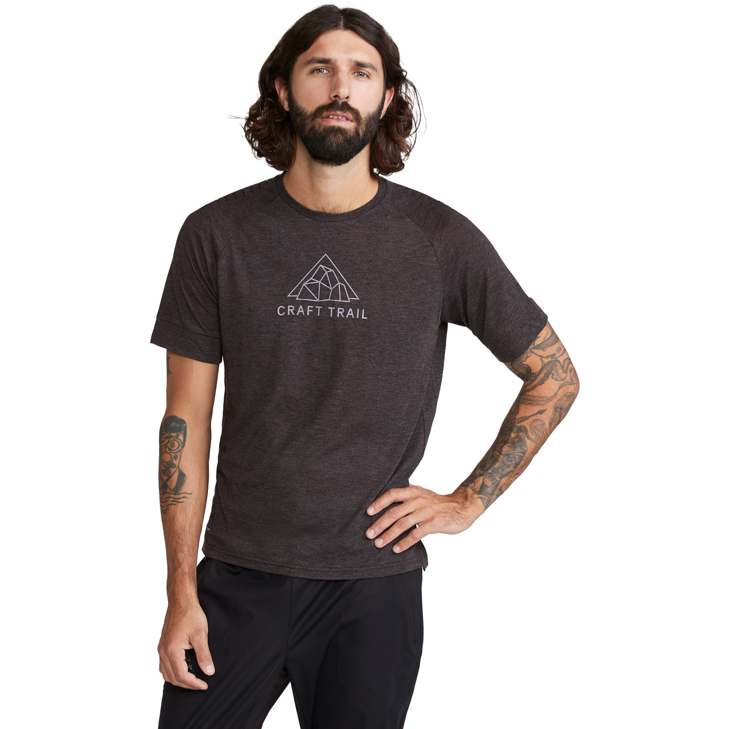 Craft Adv Trail Wool T-Shirt Heren
