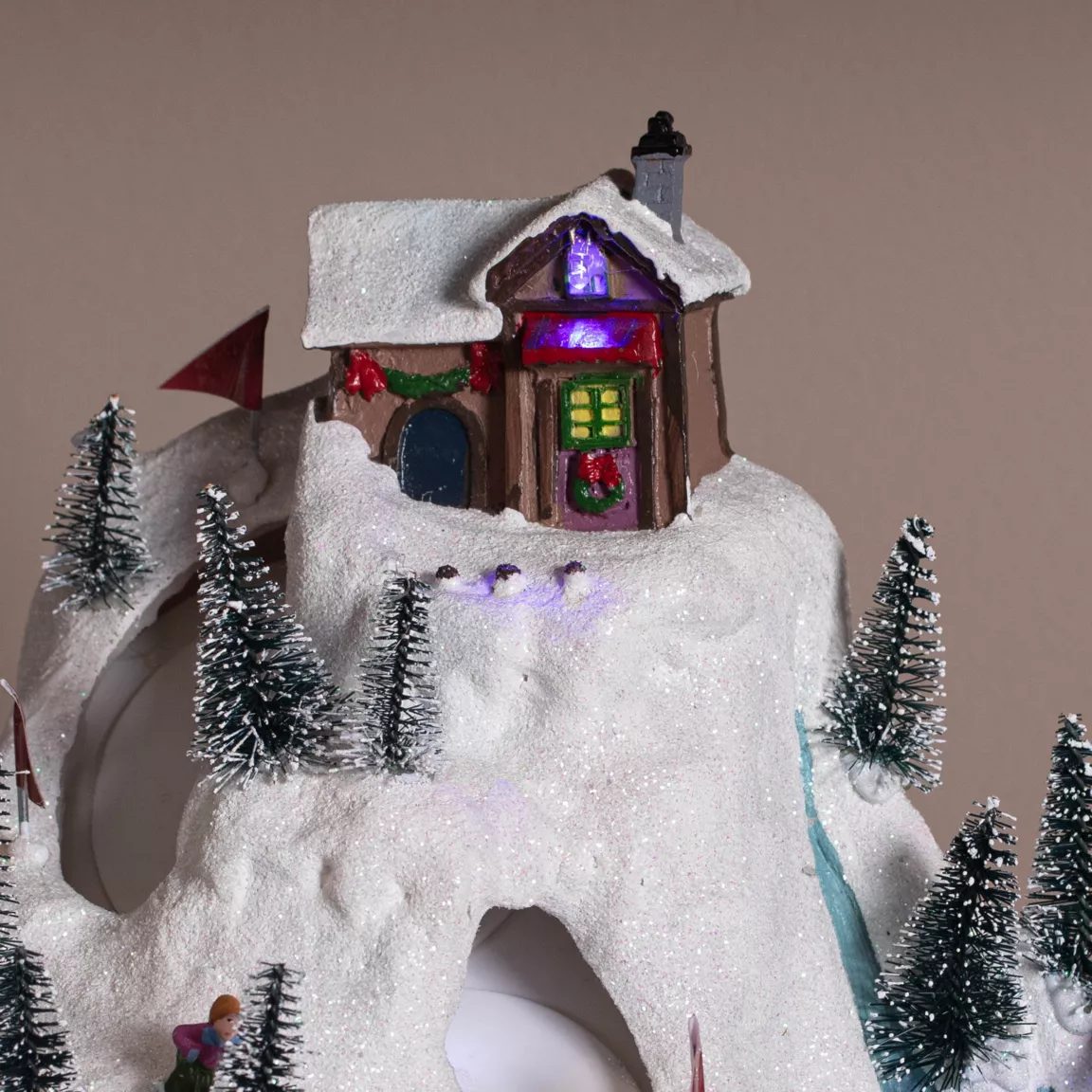 Village de Noël lumineux Joie d'hiver