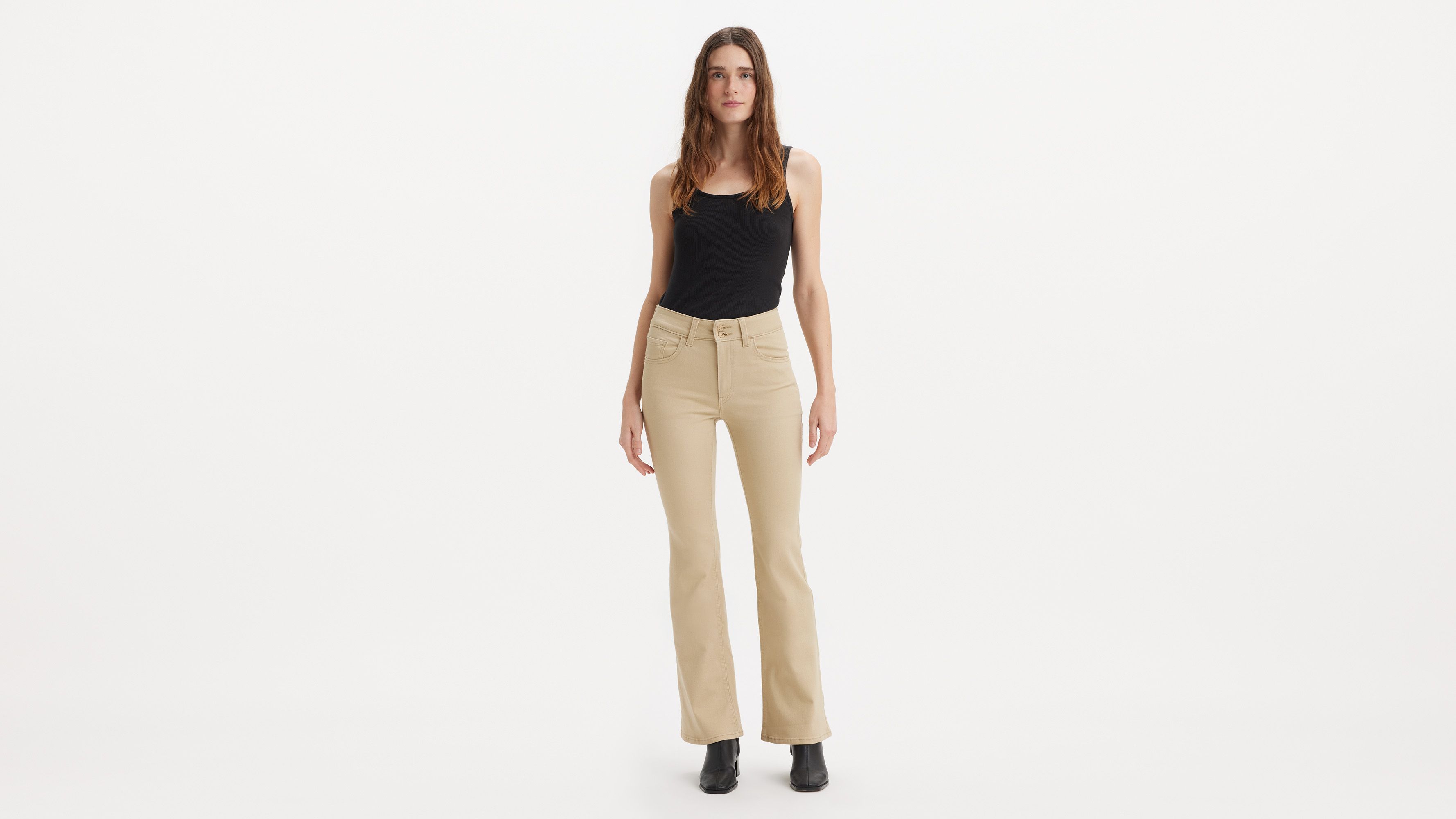 Jean 726™ Western taille haute Flare - Safari - Neutral