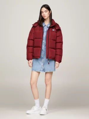 Jaqueta puffer Alaska com capuz