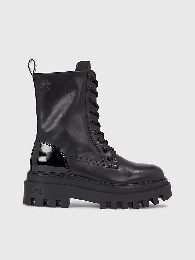 Botas de couro pesado