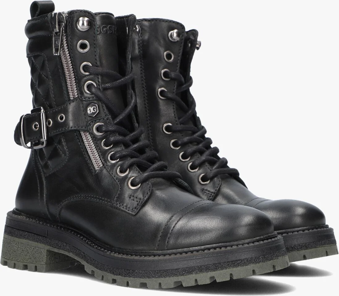GIGA zwarte giga veterboots g4040