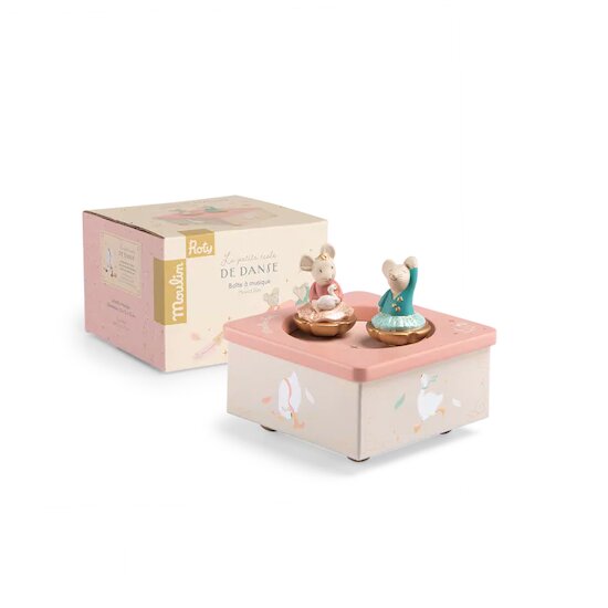 La Petite École de Danse Boite à Musique   Rose        de               Moulin Roty