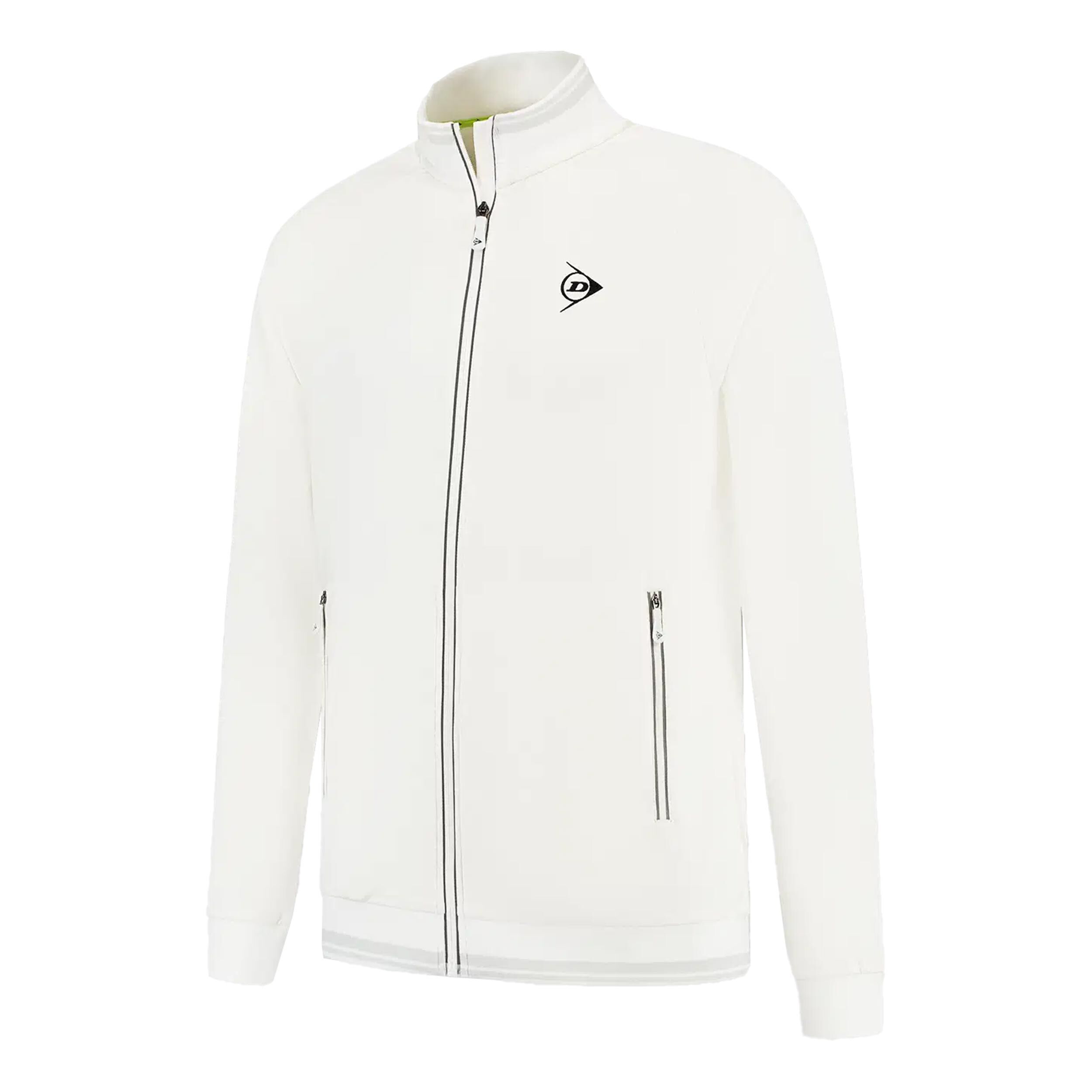 Dunlop Club Knitted Veste De Survêtement Hommes - Blanc