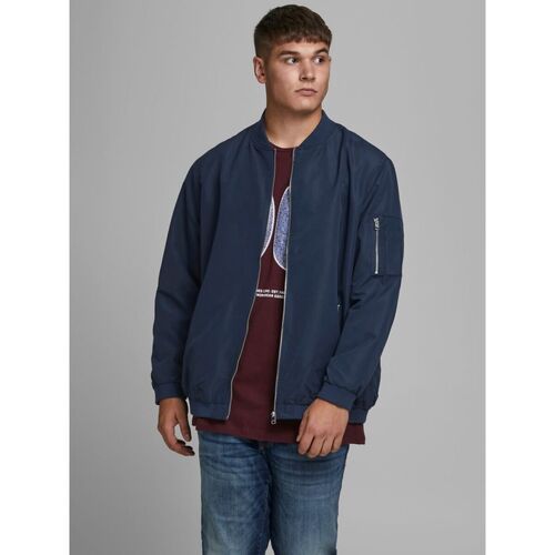 Jack & Jones - 12173990 RUSH BOMBER-NAVY BLAZER Azul
