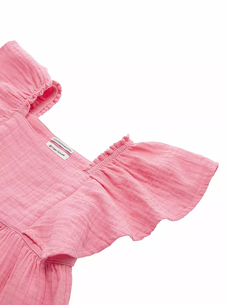 TOM TAILOR Mädchen Kleid pink