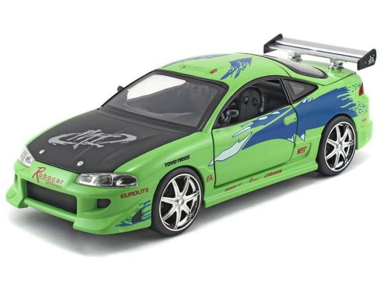 Jada Toys Fast & Furious Mitsubishi Eclipse 1995 1:24 Die Cast Modell