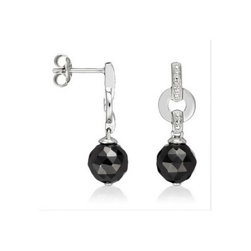 Boucles d'oreilles pendantes en Argent