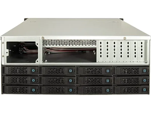 Inter-Tech IPC 4U-4736 - Rack-monterbar - 4U - SSI EEB - ingen strømforsyning (ATX) - USB