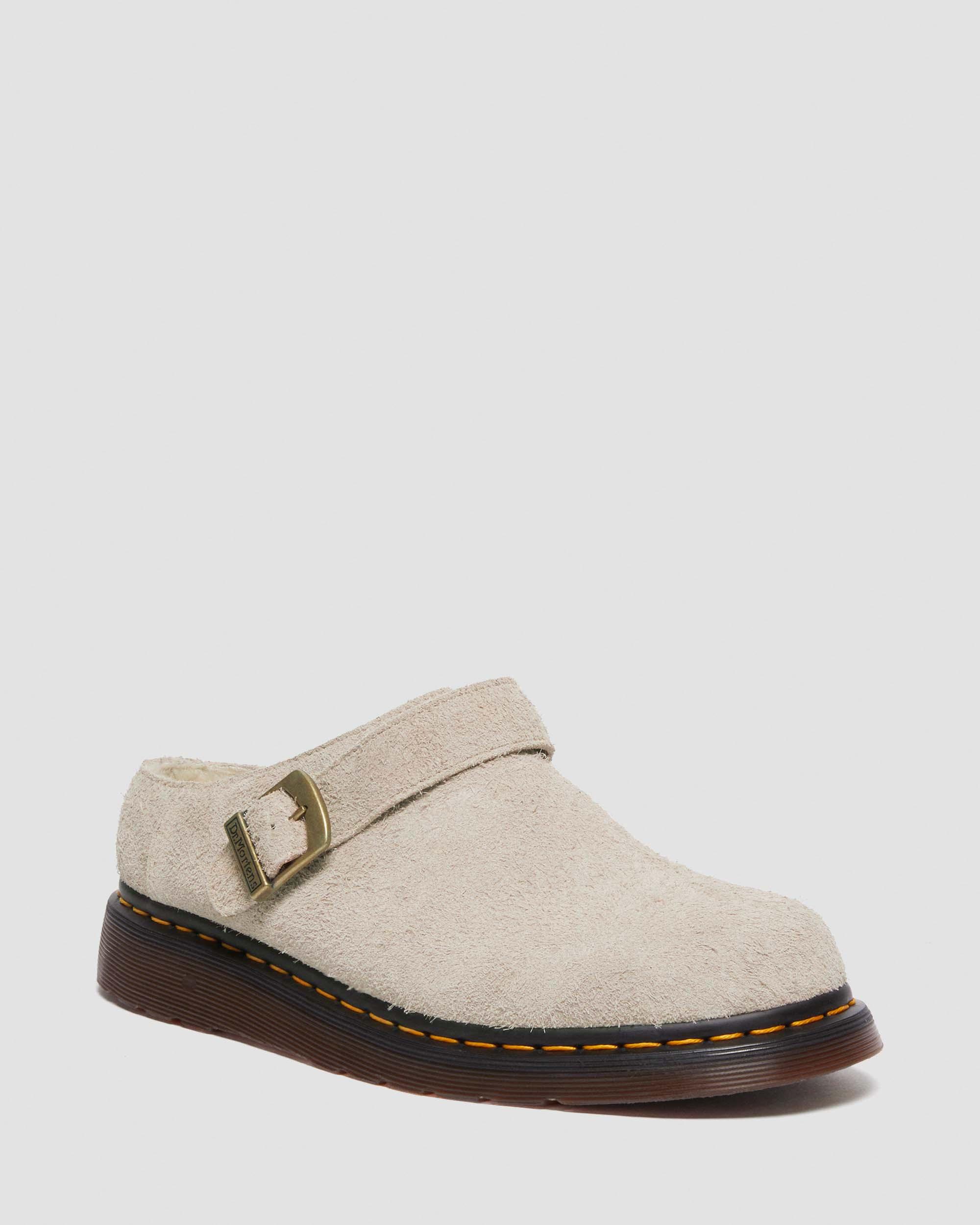 Isham Faux Shearling Lined Suede Slingback Mules