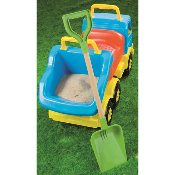 Sandspielzeug LKW mit Sitz