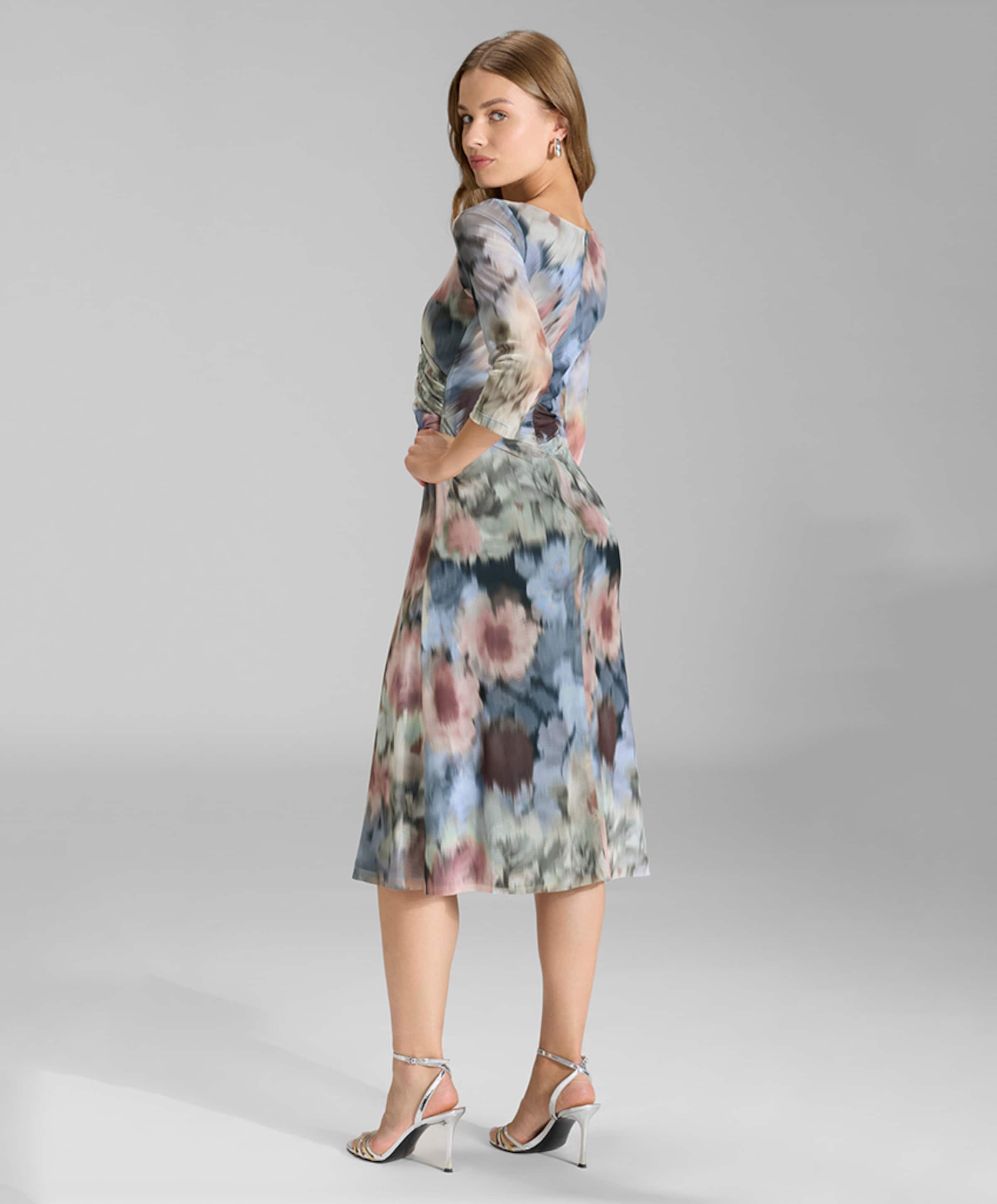 Swing Dames jurk blauw
