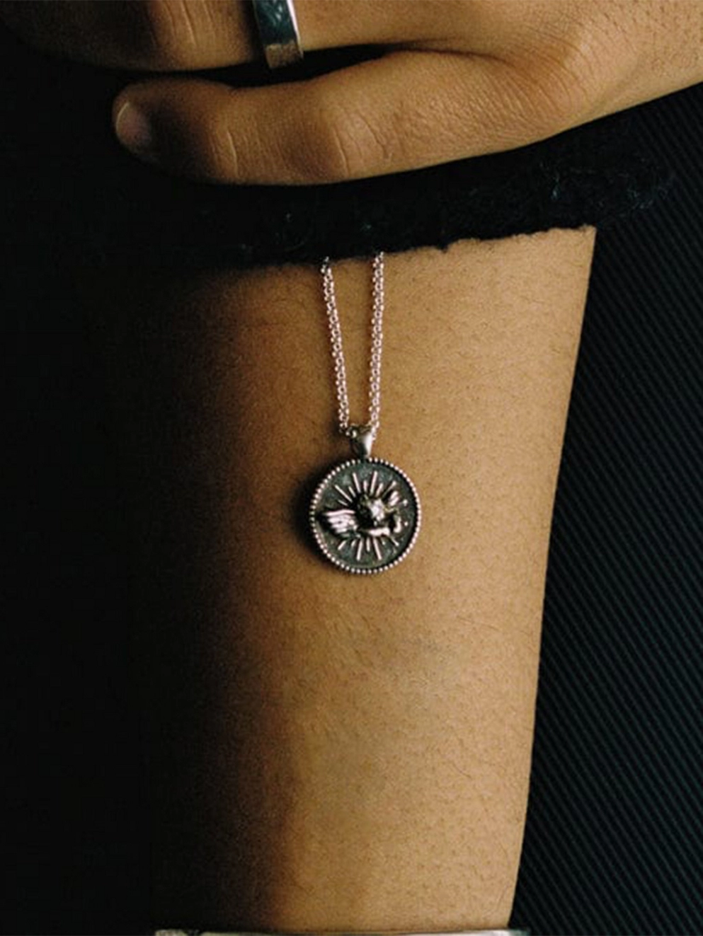 TwoJeys Angel Necklace Jewellery plata