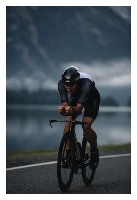 Casque Route Abus GameChanger TT shiny Noir