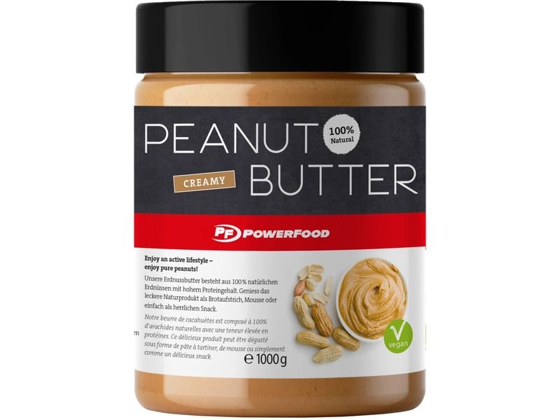 PowerFood One Erdnussbutter 1 kg Cremige Erdnussbutter