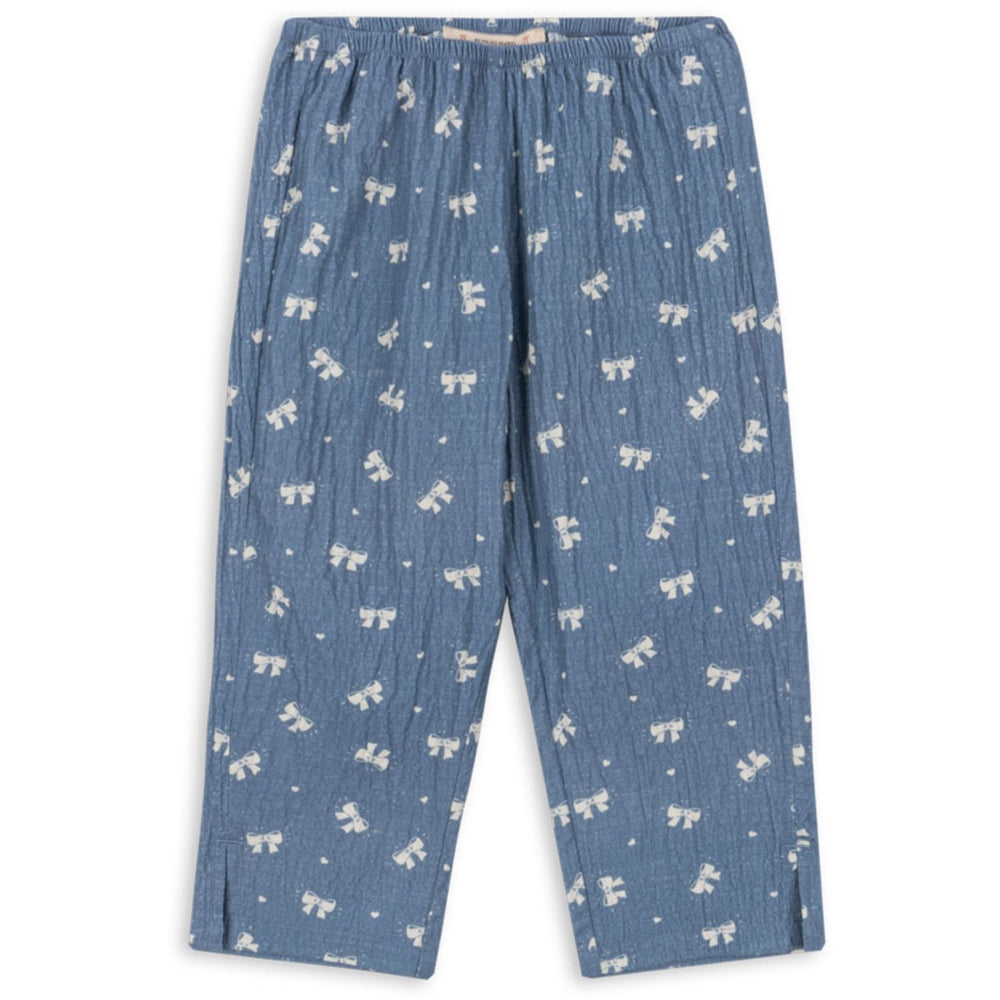 Køb Konges Sløjd Boucle Blue Vida Bukser GOTS