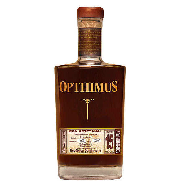 Opthimus 15 ans - rhum dominicain - 38%