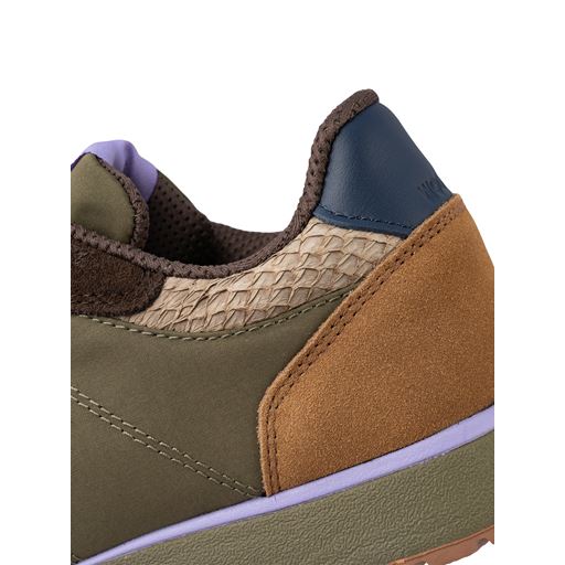 Woden Ronja Sneakers, Dark Olive/Orchid, 41