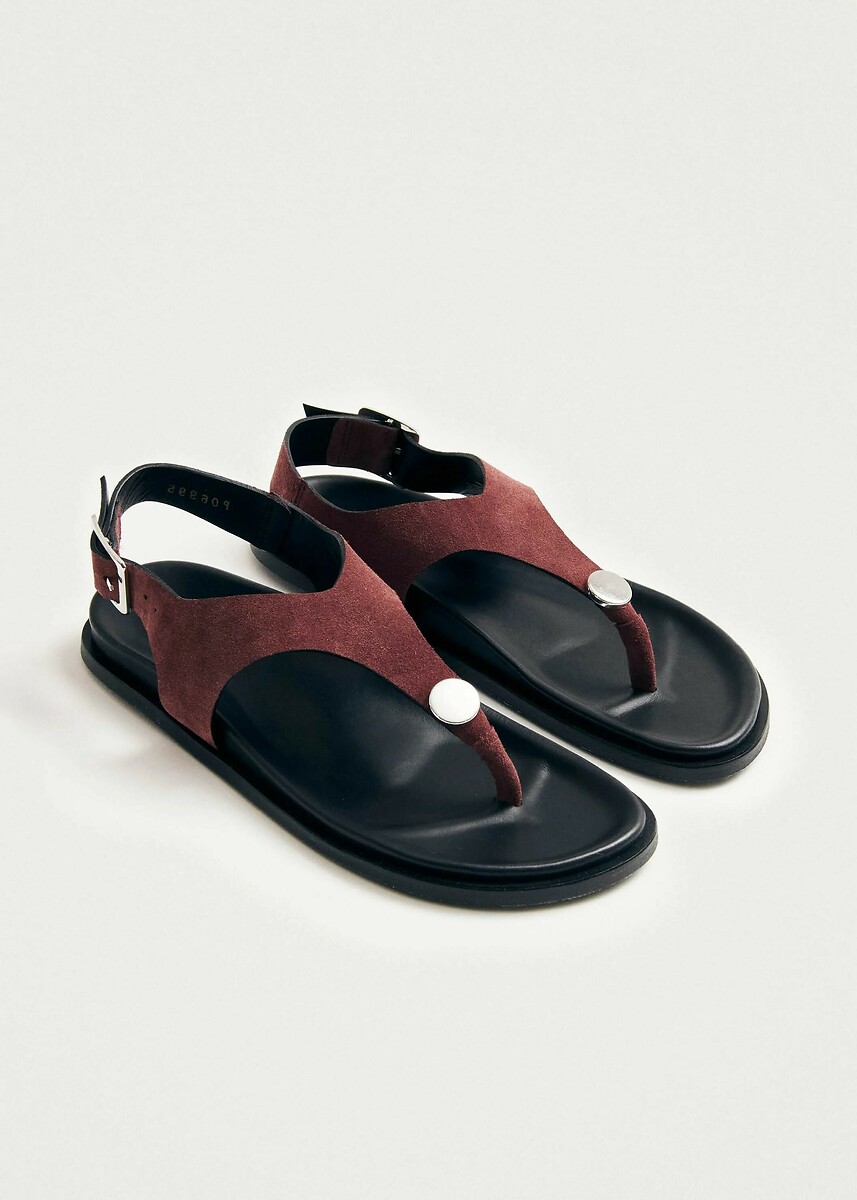 ALOHAS<br>Chinelo de camurça Harbor