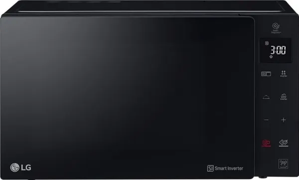 LG NeoChef MH6535GIS - Mikrobølgeovn med grill - 25 liter - 1100 W - sort