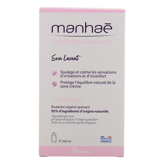 Soin lavant intime apaisant Manhaé
