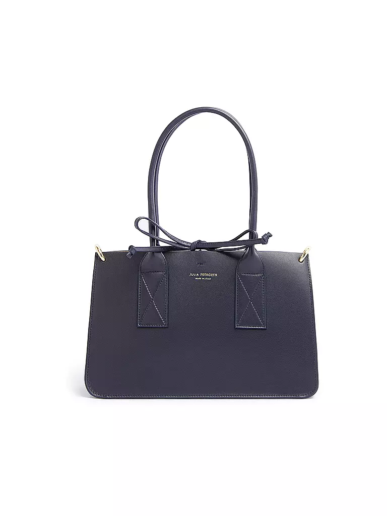 JULIA SKERGETH Ledertasche - Shopper Medium dunkelblau
