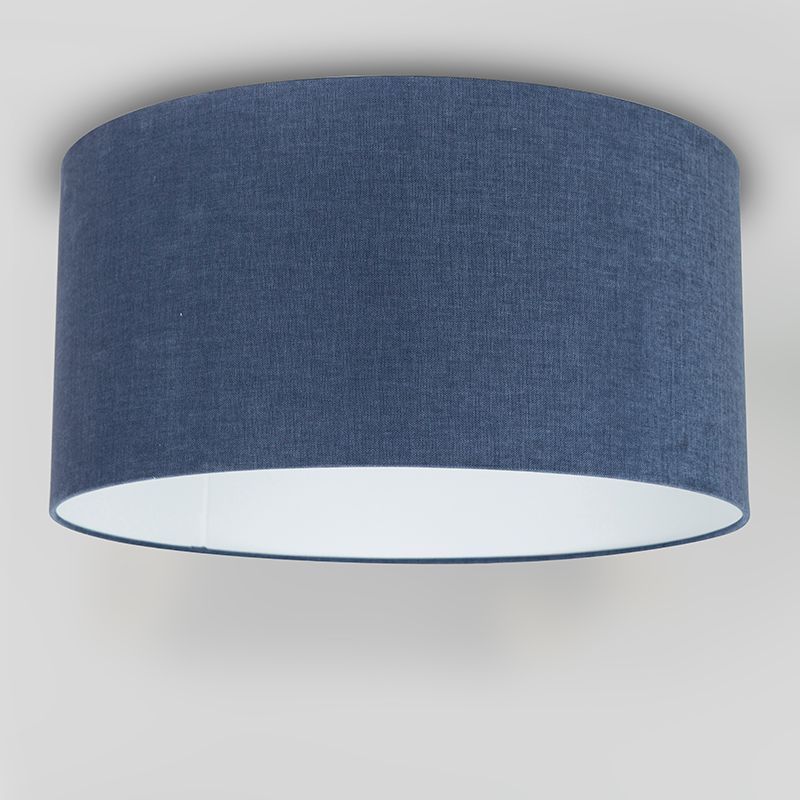 Stoffen lampenkap donkerblauw 50/50/25