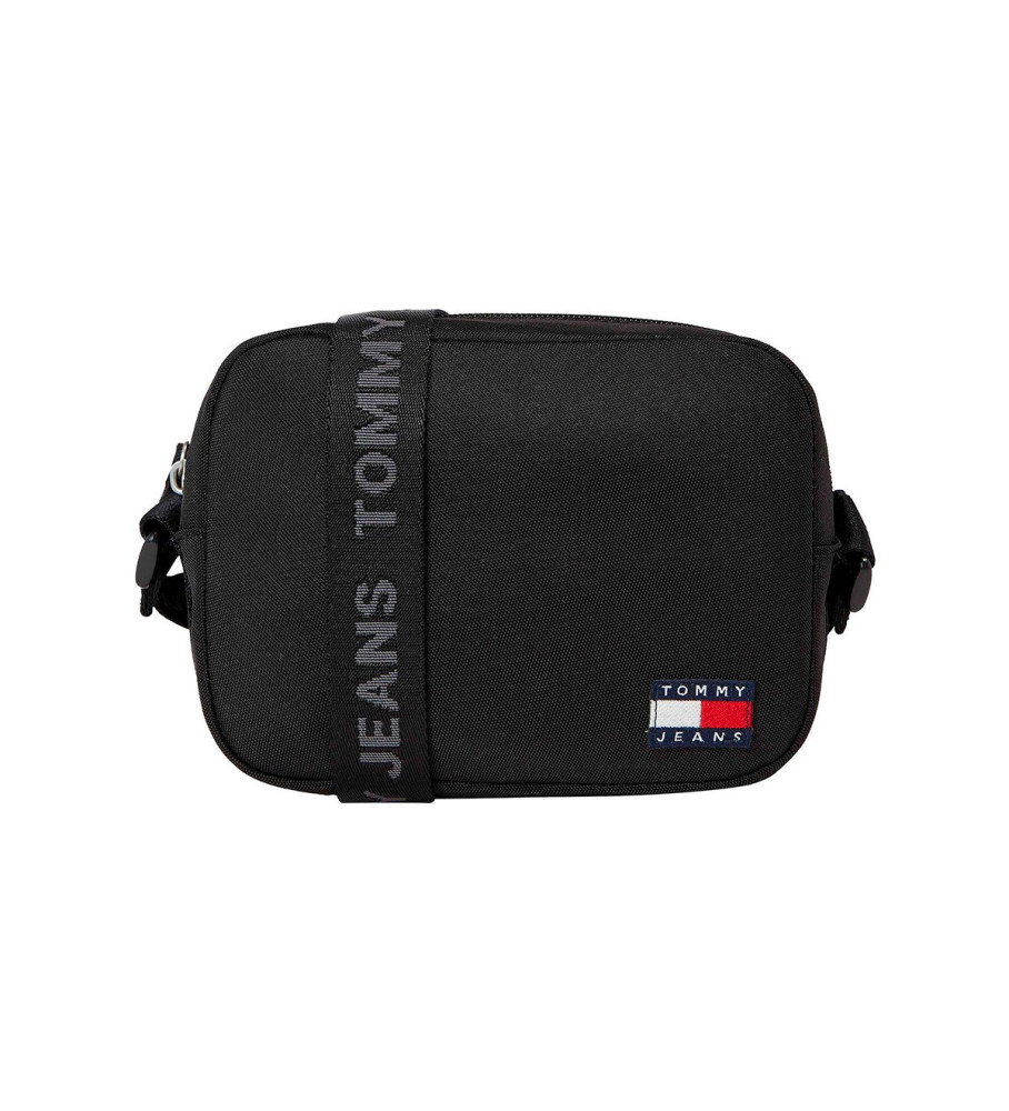 Bolsa de ombro preta Tommy Jeans Daily