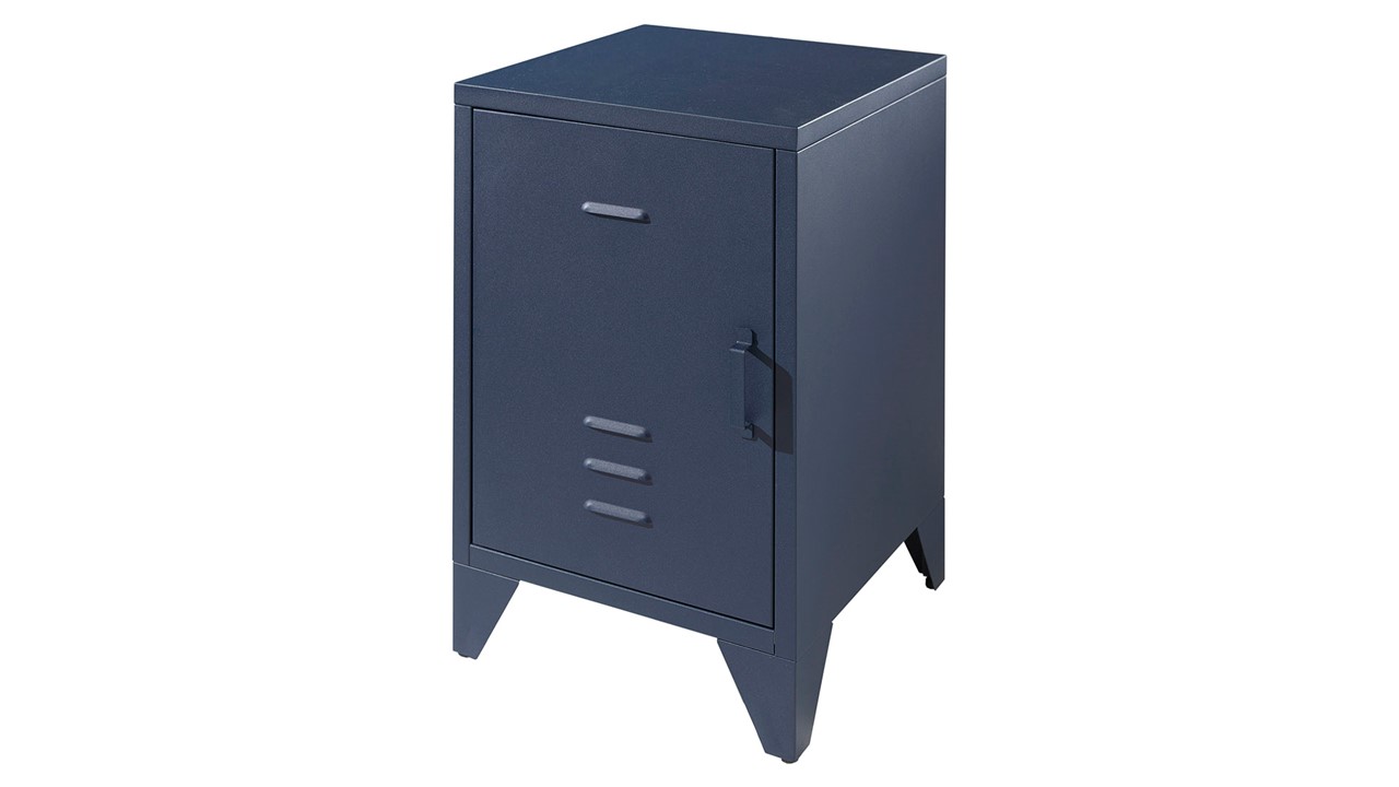 Nachtkast Bronxx blauw