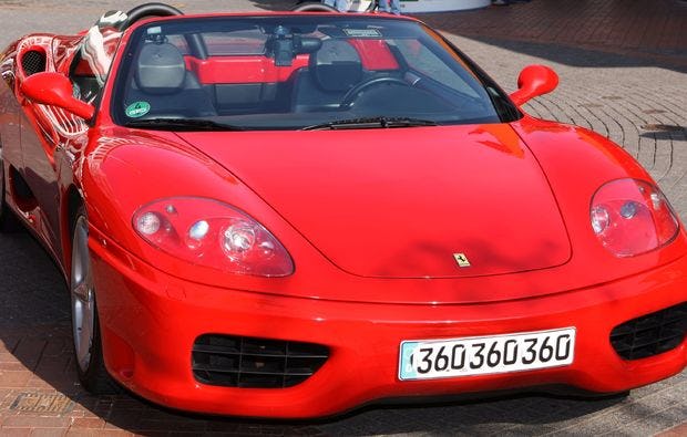 Ferrari 360 selber fahren in Lübeck als Geschenkidee