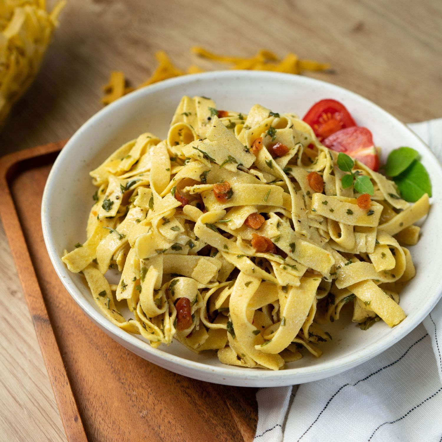 High Protein Tagliatelle