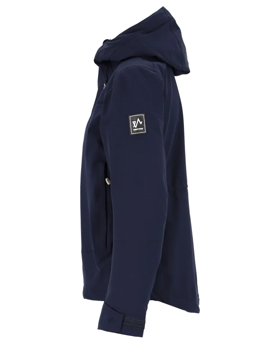 Twentyfour Finse Warm Skalljakke D Blekkblå