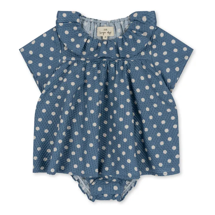 Konges Sløjd Robe Vida Coton Bio Bébé | Bleu