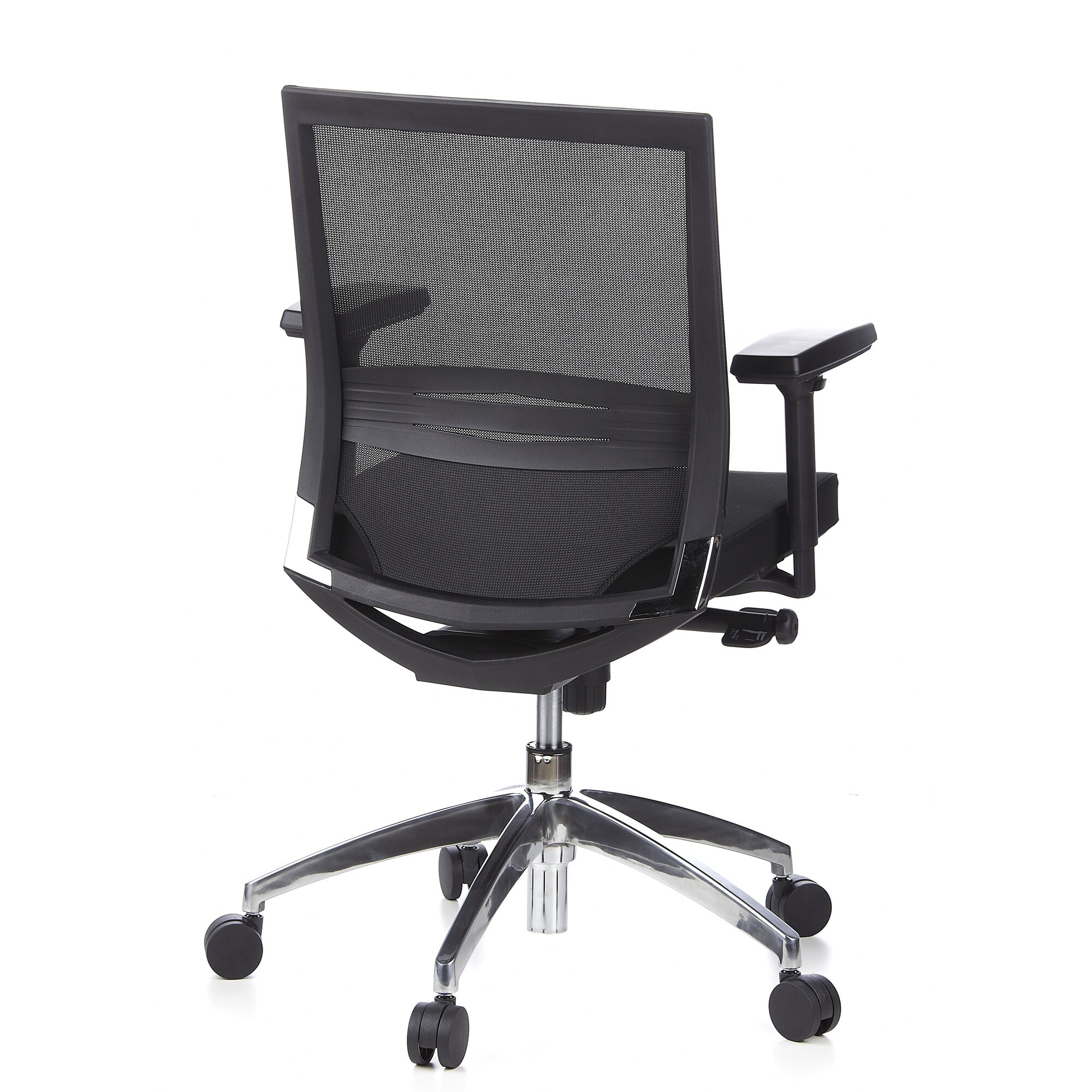 Profi Bürostuhl PORTO PRO Stoff mit Armlehnen (höhenverstellbar) hjh OFFICE