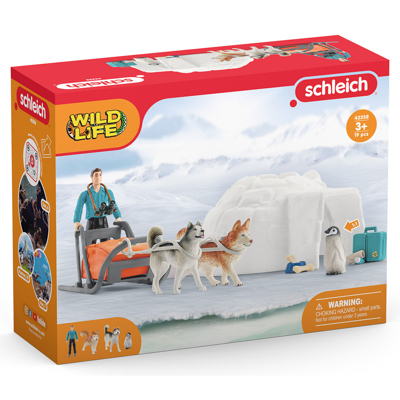 Schleich Expédition En Antarctique multicolore