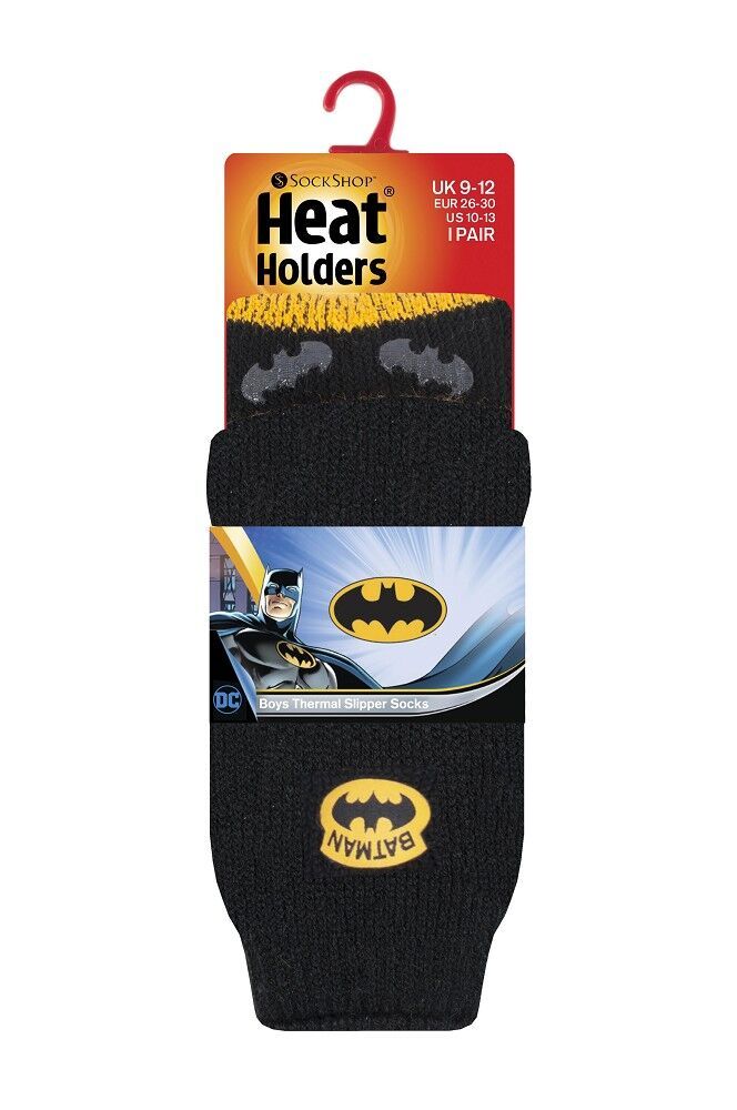 HeatHolders Thermosocken Kids Batman Größe 31-36