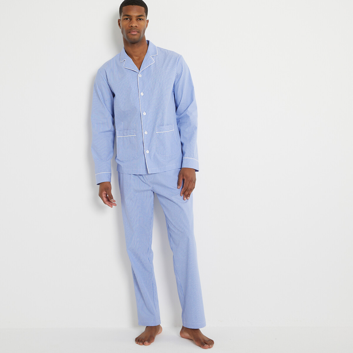 COLEÇÃO LA REDOUTE<br>Pijama de duas peças, listrado