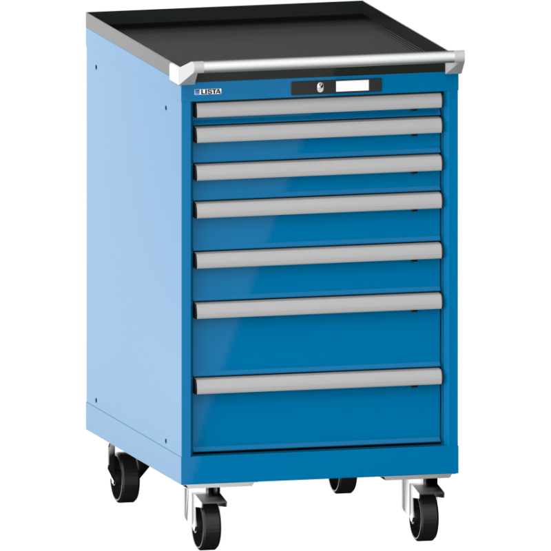 Armoire à tiroirs Lista 27 x 36E  H 99 x L 56,4  x P 72,5 cm 7 tiroirs Key Lock