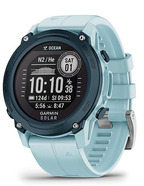 GARMIN - ORDINATEUR DE PLONGEE DESCENT G1 SOLAR OCEAN EDIT