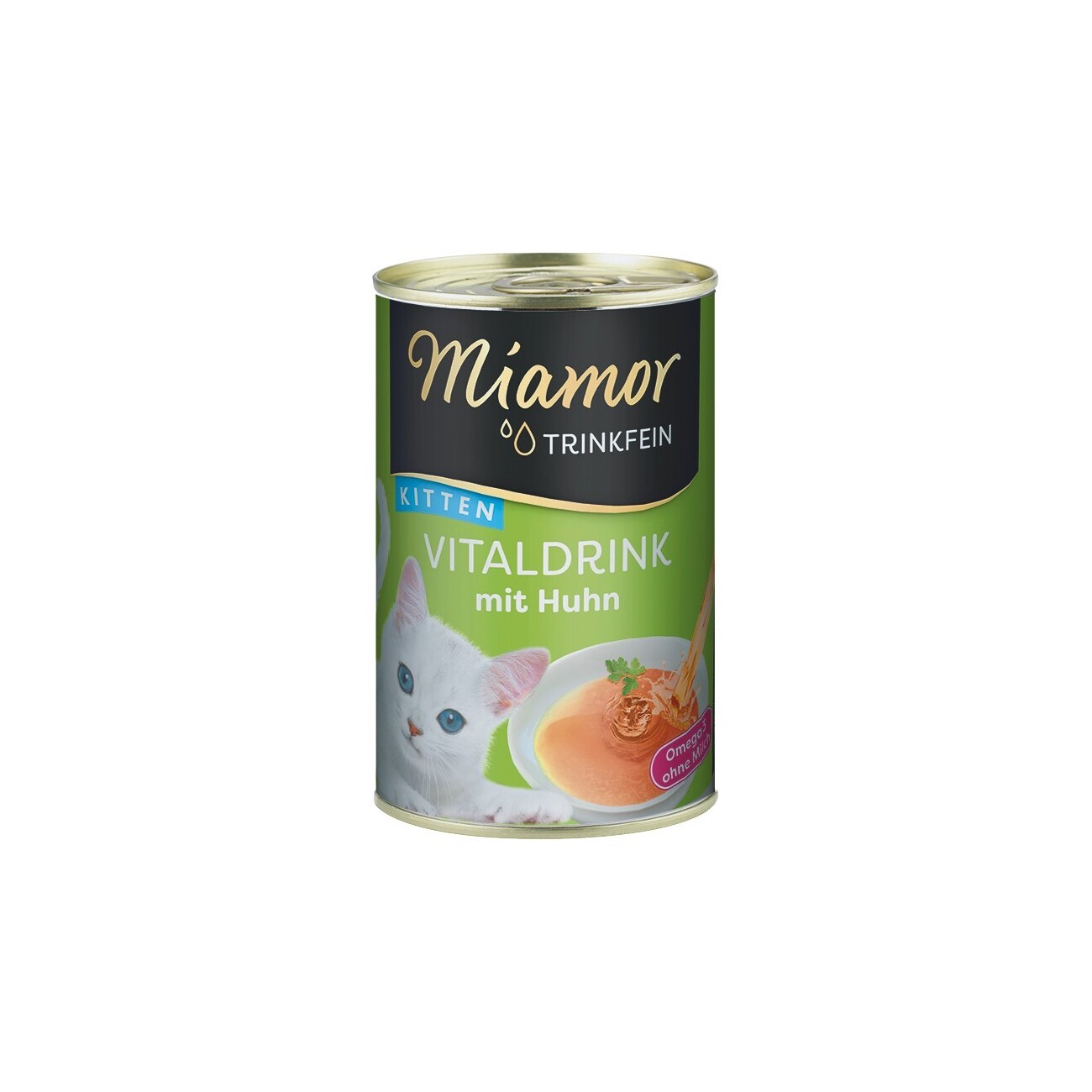 Miamor Trinkfein Vitaldrink Kitten mit Huhn 24x125ml