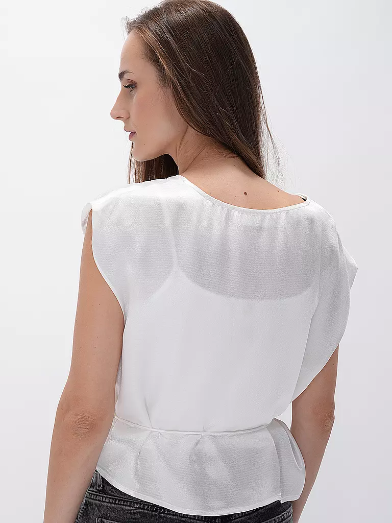 DESIGNERS REMIX Blusenshirt LUCILLE creme