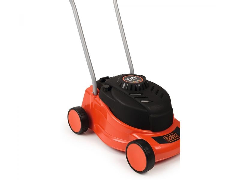 Smoby Handwerker Black Decker Rasenmäher Spielzeug-Rasenmäher für Kinder ab 2 Jahren