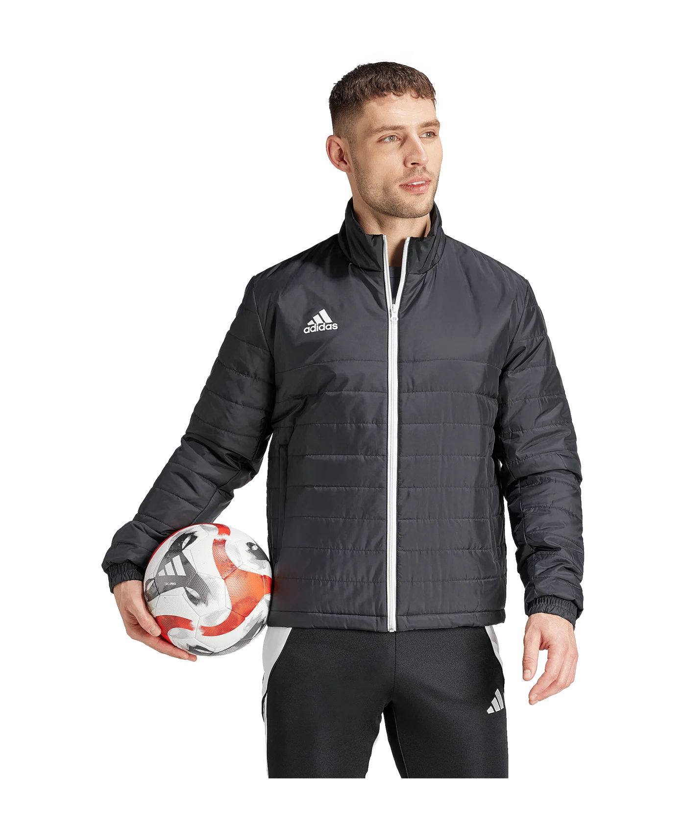 adidas Entrada 22 Light Jacke Schwarz