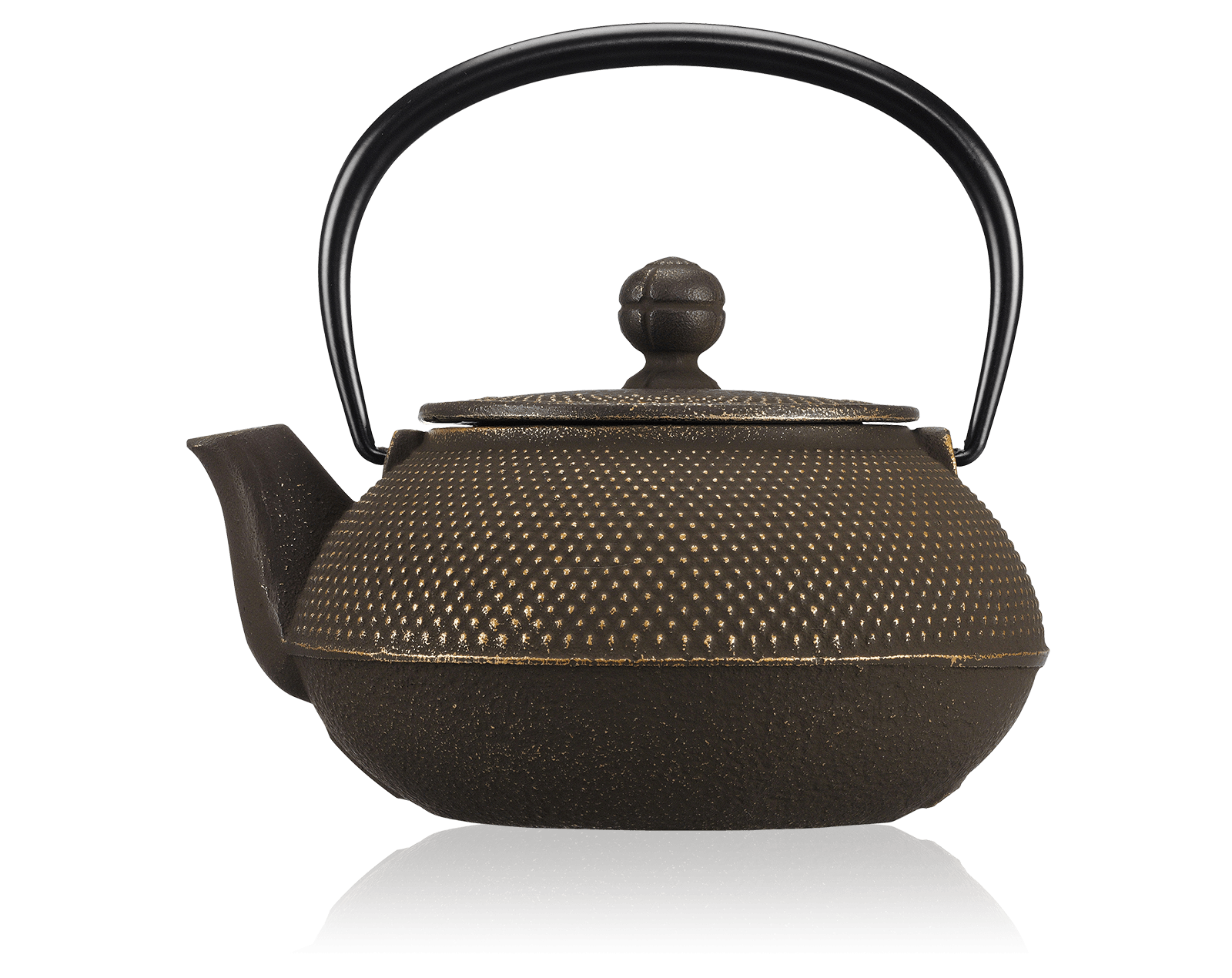 Th&eacute;i&egrave;re fonte Arare 0,55L-Avec Filtre - IWACHU Marron dor&eacute;