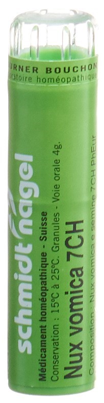 SCHMIDT-NAGEL Nux vomica Gran 7 CH 4 g