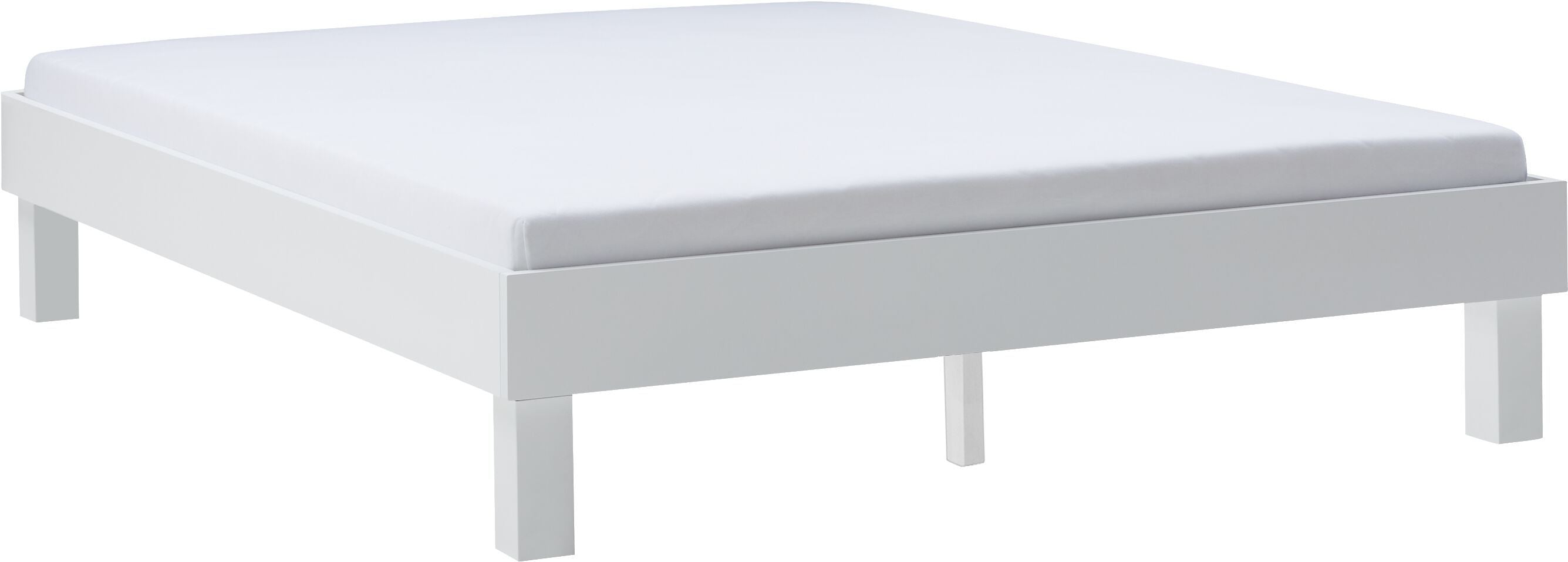 CARA Bett - Weiss / B: 180.0 cm x T: 200.0 cm